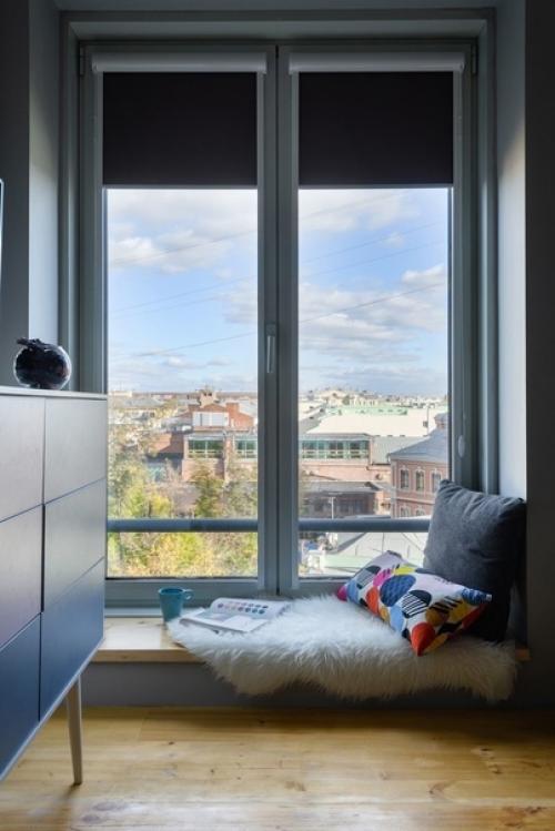 Вариант интерьера для небольшой студии-18-21 кв. 06