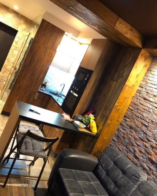 Ремонт в однокомнатной квартире 34 м 2. дизайн продумывали сами. 03