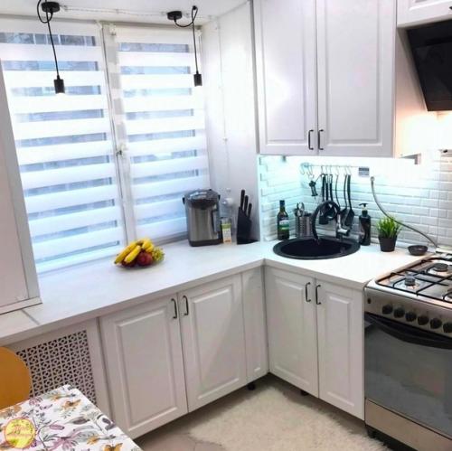 Произвели ремонт кухни. 01