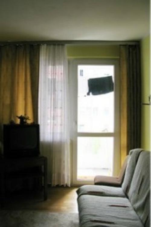 Гостиная.  Было и стало.