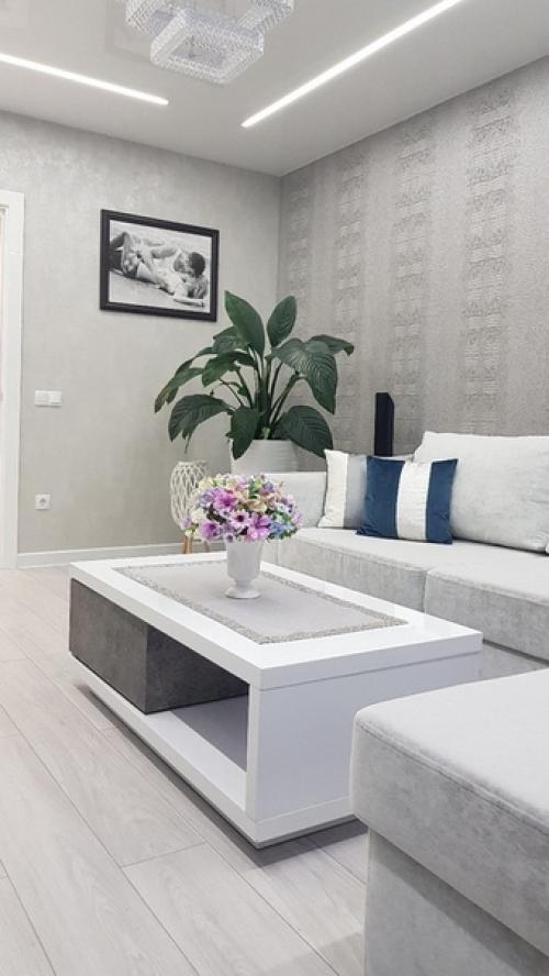 Гостиная, она же наша спальня. 01