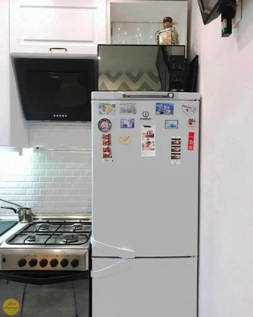 Произвели ремонт кухни. 02