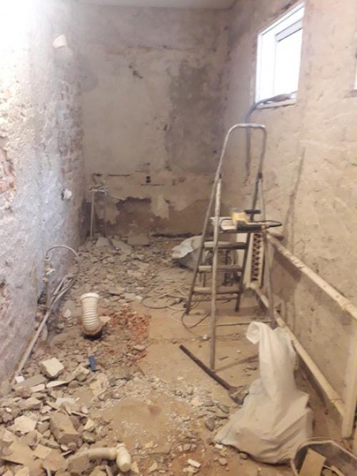 Ремонт в частном доме, делал сам. 03