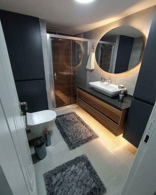 Вот так мы свой санузел обыграли. 05