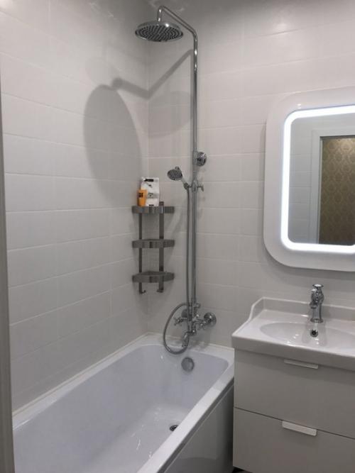 Буквально на днях начали заезжать в нашу долгожданную студию в новостройке, прождали 3 года. 09