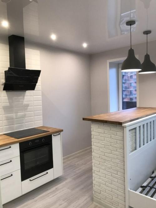 Буквально на днях начали заезжать в нашу долгожданную студию в новостройке, прождали 3 года. 06