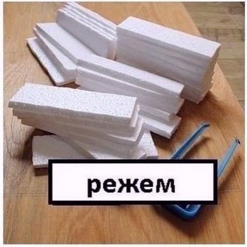 Одна девушка поделилась мастер классом, как оформить стены в квартире под кирпичную плитку. 01