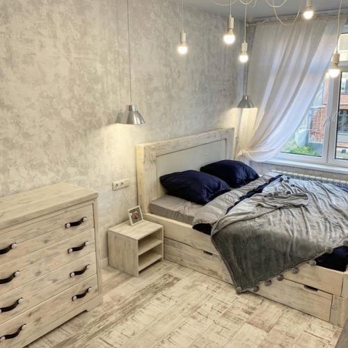 Квартира в которой каждый элемент продуман и сочетается по максимуму.