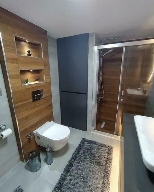 Вот так мы свой санузел обыграли. 01