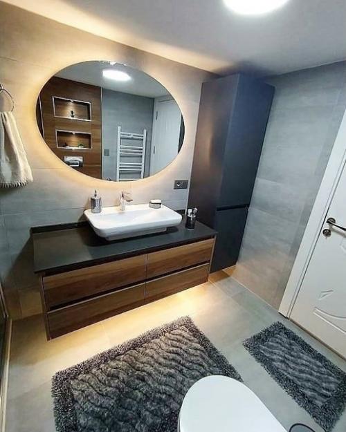 Вот так мы свой санузел обыграли.