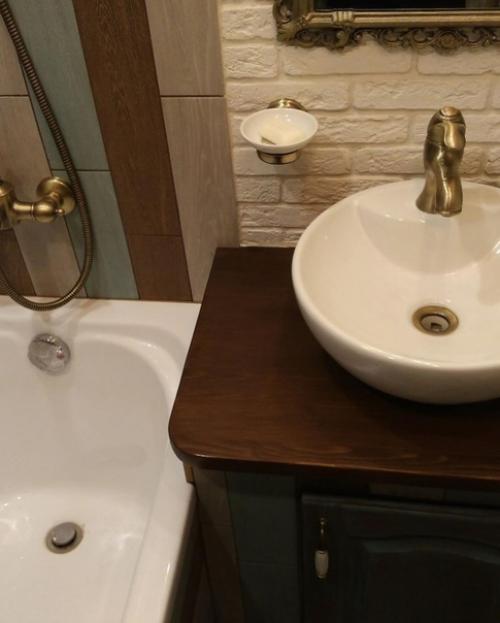 Ну что дамы и господа, получилось преобразить ванную? 06