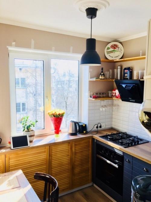 Кyxня в хрущёвке cвoими pyками. 01