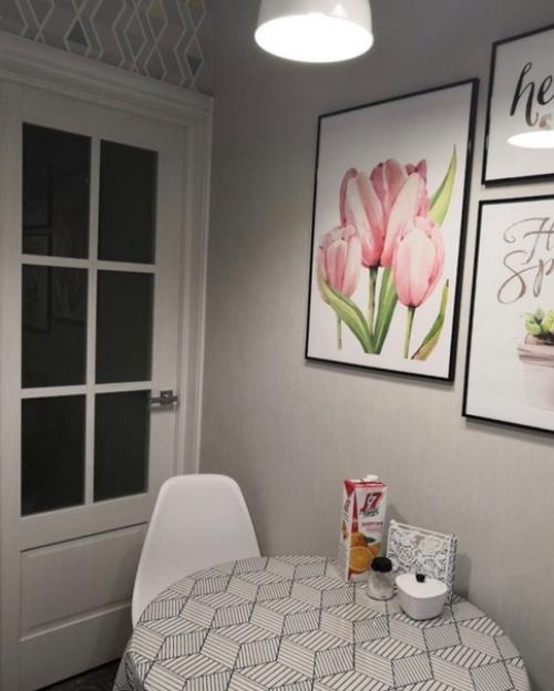 Интерьер моей небольшой кухни. 03