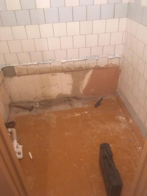 Весь ремонт вышел нам в 80 т, объединили ванную комнату и туалет в один санузел.