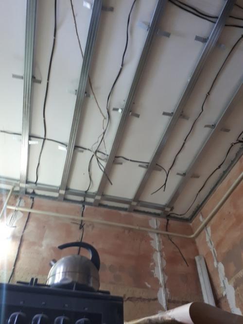 Процесс ремонта нашей кухни. 01