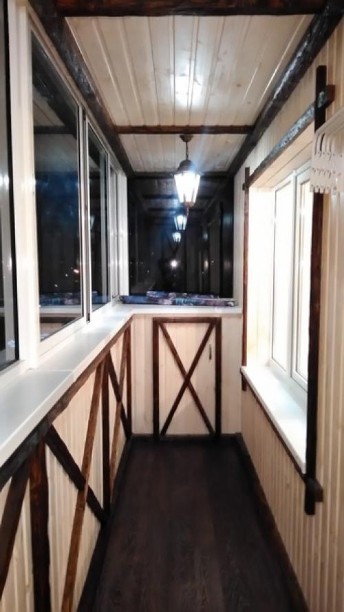 Интерьер моего балкона.