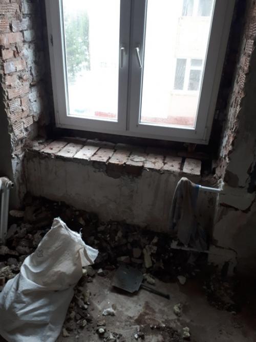 Процесс ремонта нашей кухни.