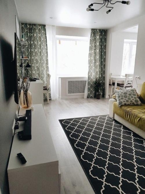 При ремонте мы брали за основу скандинавские страны, как там люди делают ремонты в своих квартирах и домах.