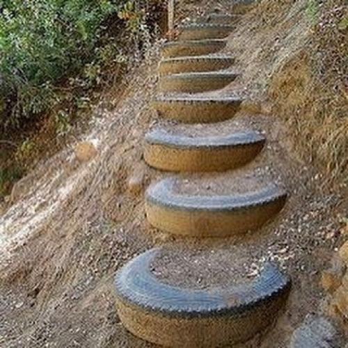 Вы будете удивлены, узнав, сколько всего можно изготовить из старых шин! 07