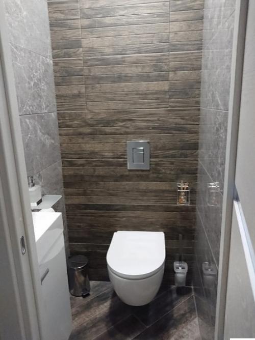 Оформление моей ванной комнаты и туалета. 06