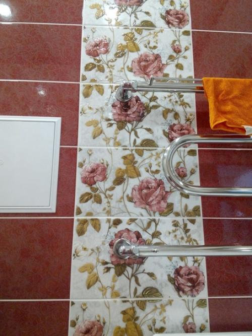 Оформление нашей ванной комнаты. 03