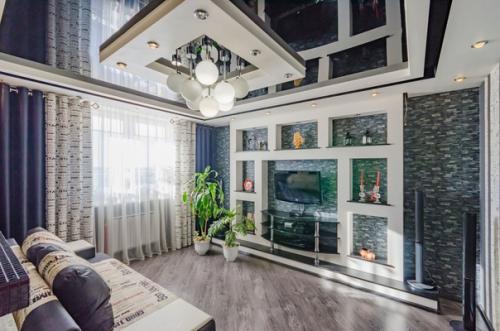 Вот такой дизайн студии осуществили, благодаря разработке дизайнеров. 01