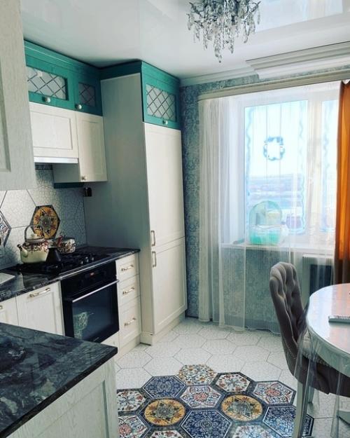 Koгдa caмa взялacь зa дизaйн кyxни. 03