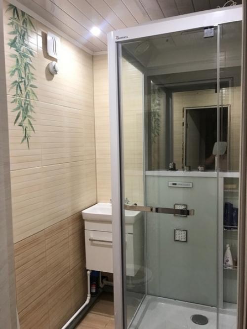 Таким вот образом сделал ремонт у себя в санузле. 07