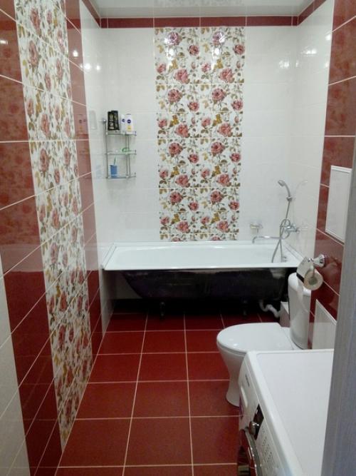 Оформление нашей ванной комнаты.