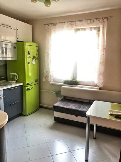 Уютная кухня после ремонта.