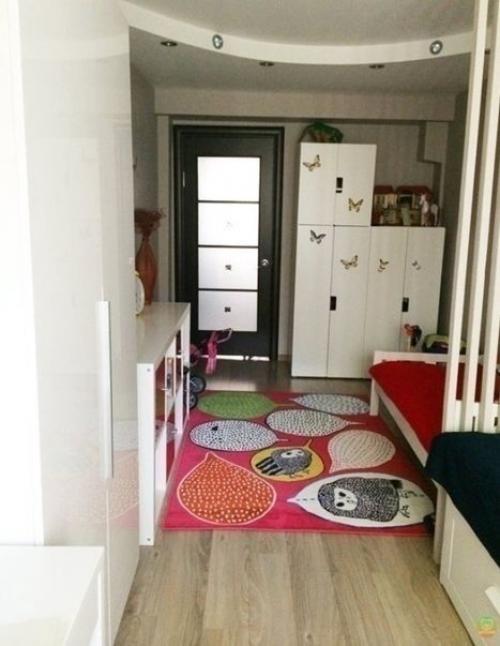 Вот так мы комнату наших деток разграничили. 05