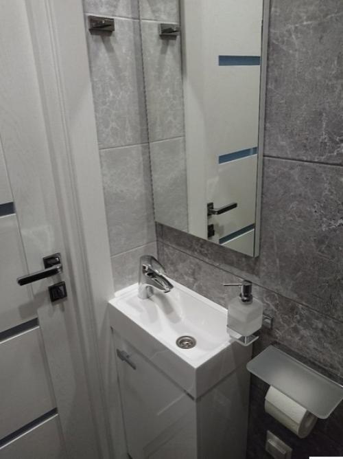 Оформление моей ванной комнаты и туалета. 05