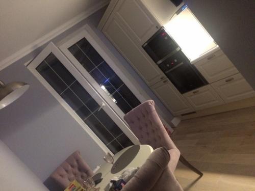 Моя кухня, использовали серую палитру цвета. 01