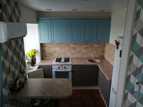 Моя скромная миникухонька.