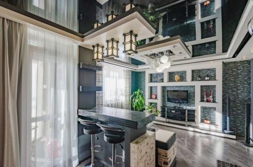 Вот такой дизайн студии осуществили, благодаря разработке дизайнеров. 02