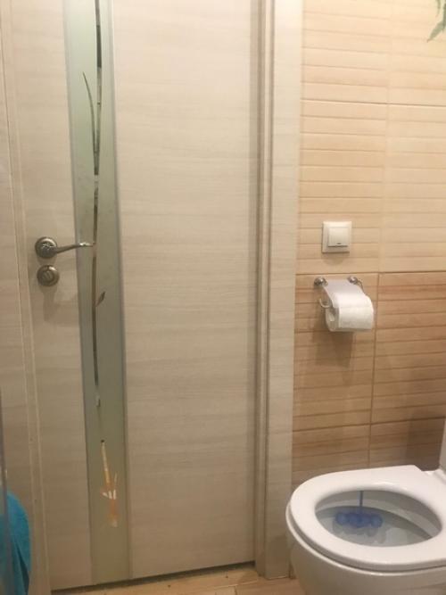 Таким вот образом сделал ремонт у себя в санузле. 08