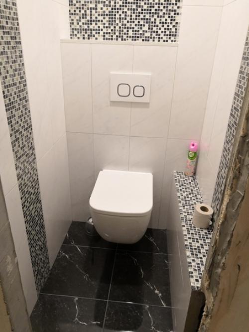 Вот так мы свою ванную комнату с санузлом оформили. 02