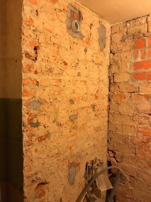 Таким вот образом сделал ремонт у себя в санузле. 01