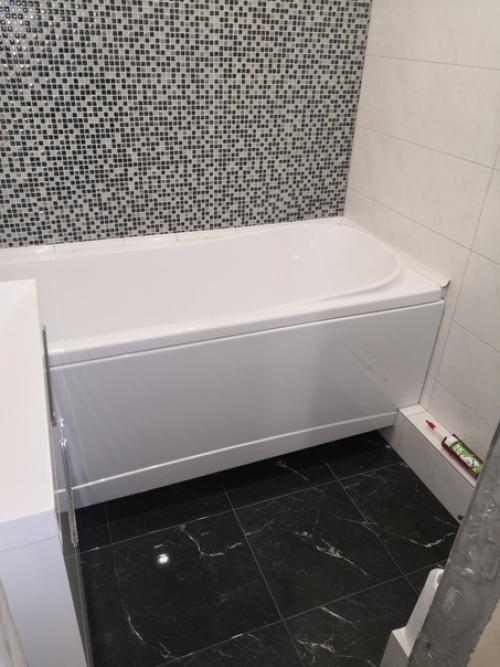 Вот так мы свою ванную комнату с санузлом оформили. 05