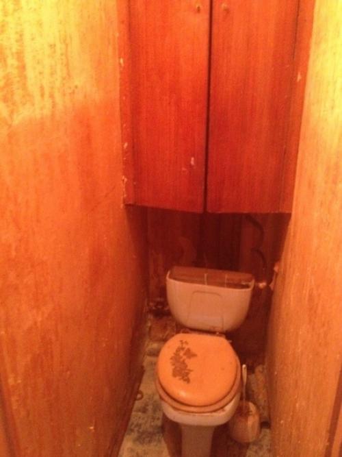 Сделал такую отделку туалета, которая обошлась мне в копейки.