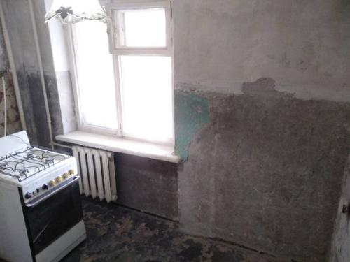 А это мой капитальный ремонт на кухне.