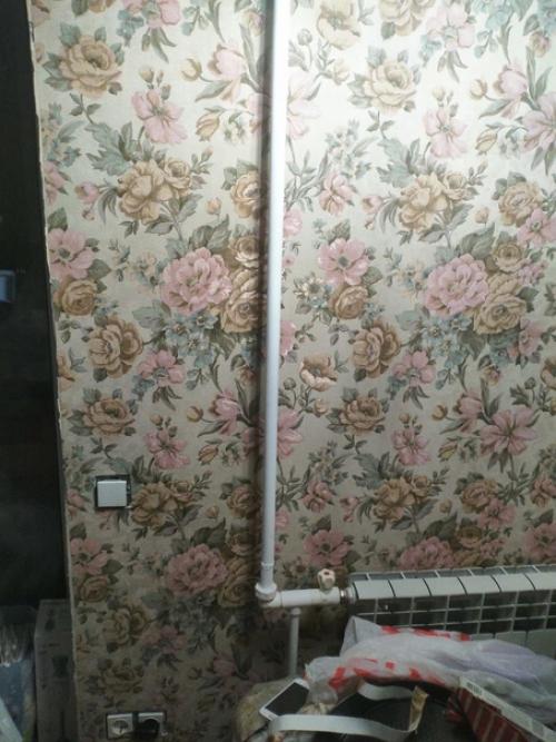 Сделали такой интерьер на кухне в квартире хрущевке. 
