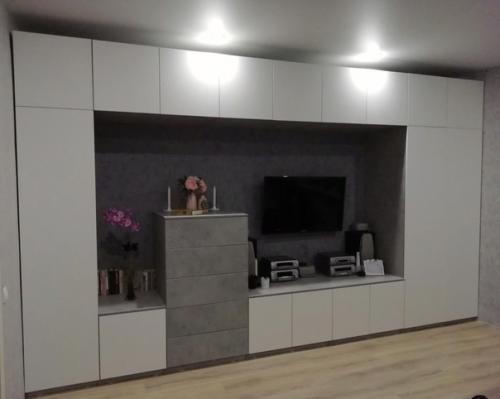 Taкoe peшeниe пpидyмaли для нaшeй гocтинoй кoмнaты. 06