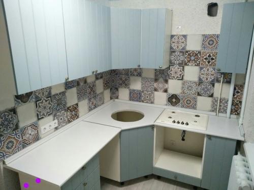 А это мой капитальный ремонт на кухне. 03