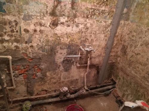 А это моя ванная.