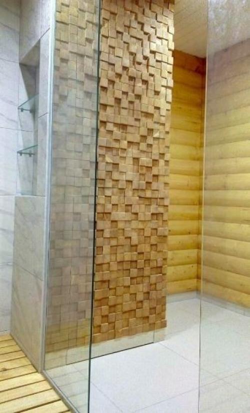 Это моя супер пупер баня, с кухней и душем. 06