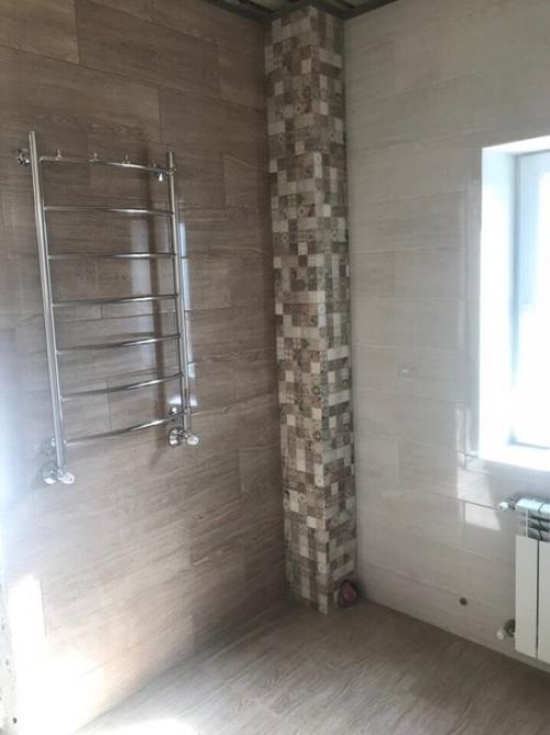 Вот так мы санузел у себя в дому оформили.